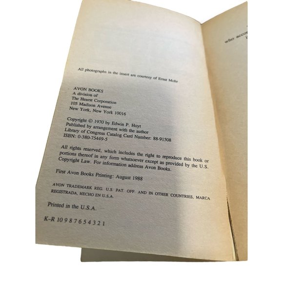 Raider 16 1988 Edwin P Hoyt WW2 World War 2 Submarine USS Tang - Picture 4 of 4